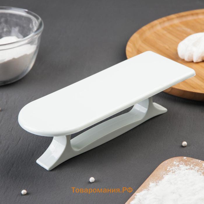 Кондитерский утюжок для мастики , 20.5×7.2 см, серый