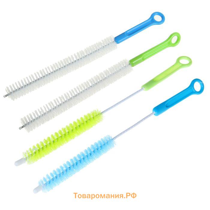 Ёршик для посуды , 2×34 см, МИКС