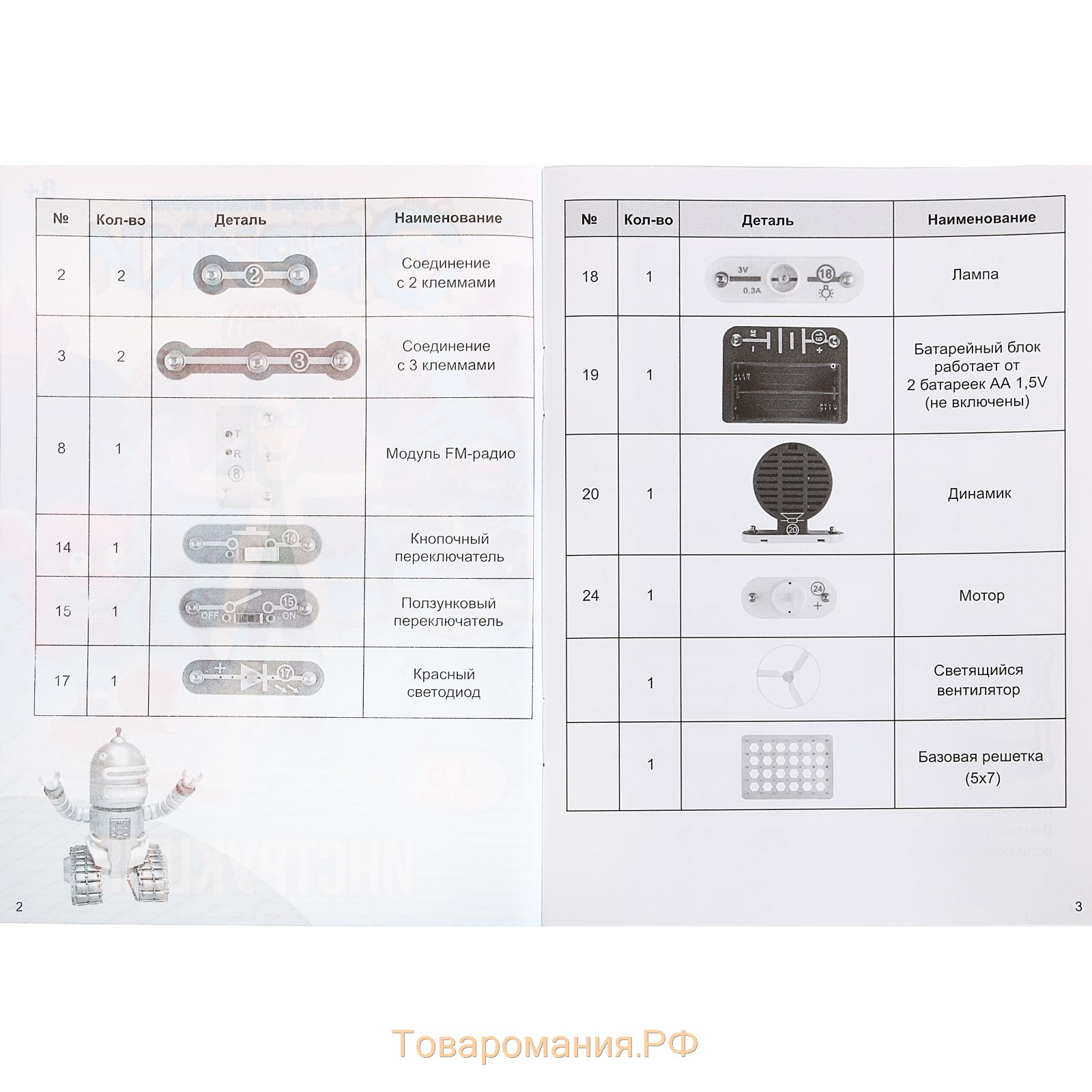 Конструктор электронный «Чудеса электроники», 16 схем, 14 деталей