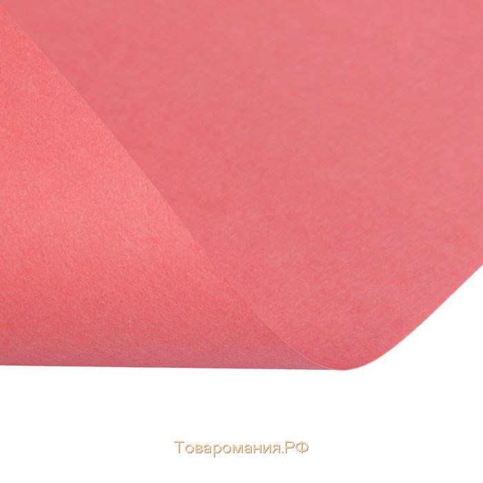 Бумага цветная А4, 50 листов Calligrata Интенсив, красная, 80 г/м²