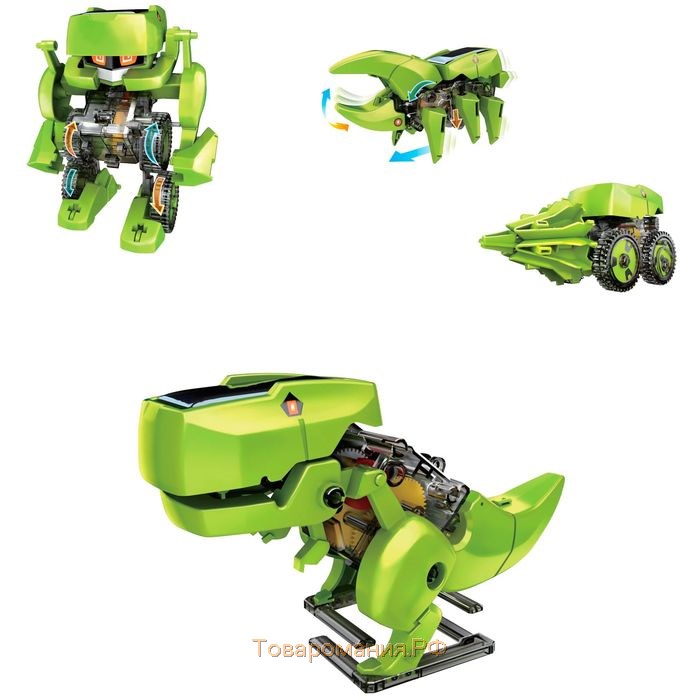 Электронный конструктор Эврики, 4 вида: робот, жук, динозавр, буровая машина, на солнечной батарее