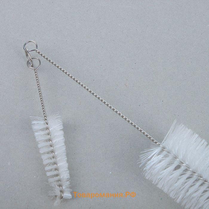 Ёршик для посуды , 2 шт.: 4×23 см, 2×11 см