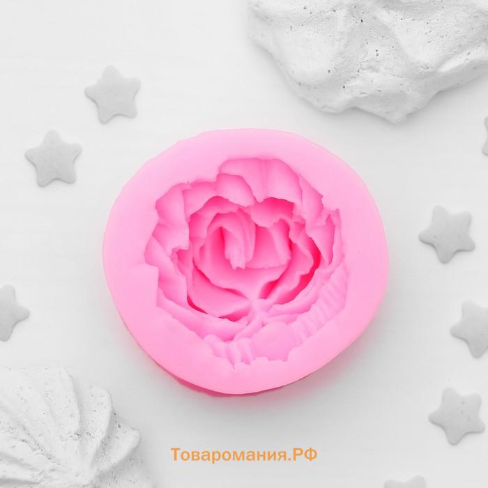 Молд «Роза», силикон, 4.5×2 см, МИКС