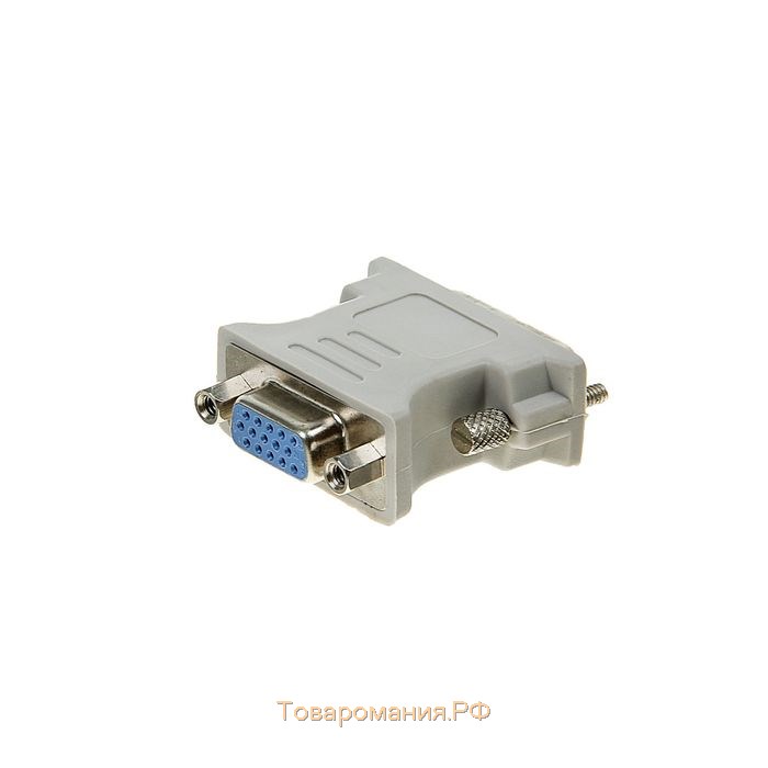 Адаптер Gembird, DVI-A 29(m)-VGA(f), белый