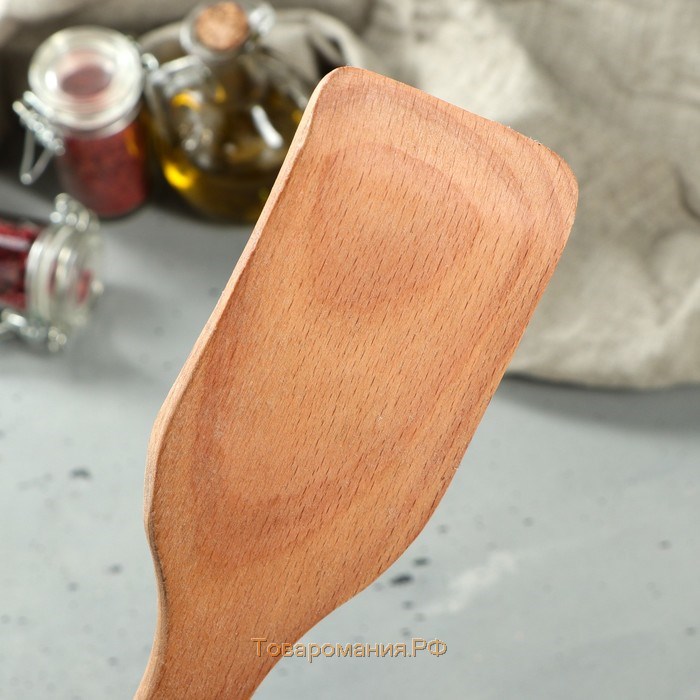 Лопатка деревянная "Хозяйская", большая, 45,5 см, бук-премиум