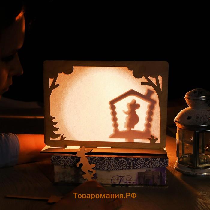Театр теней для детей «Теремок», с ширмой