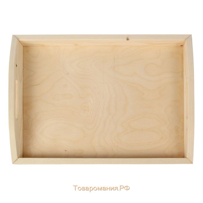 Поднос деревянный «Под роспись», 50×30×7 см