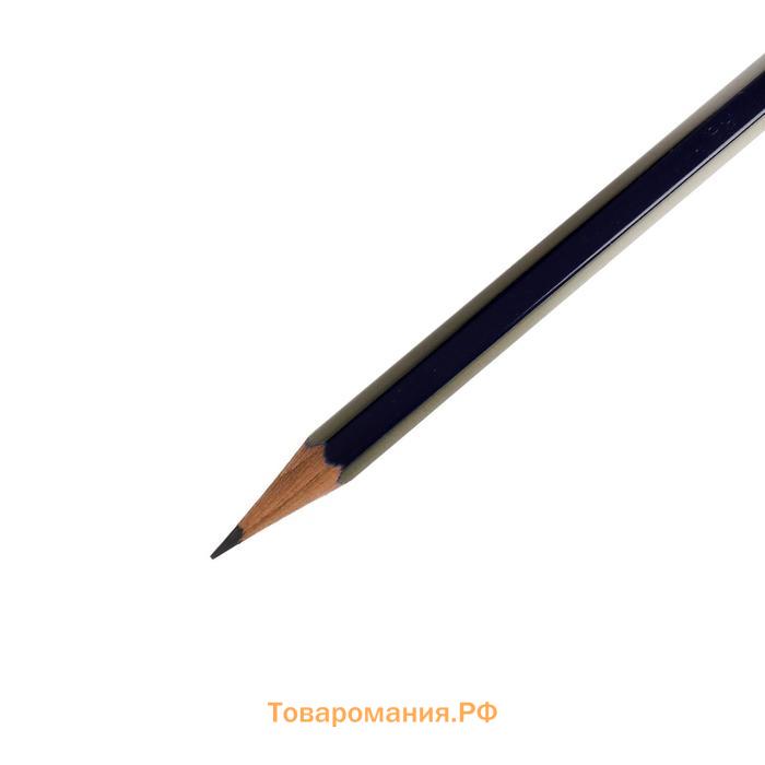 Карандаш чёрнографитный Faber-Castell GOLDFABER 1221 HB шестигранный, цена за 1 штуку