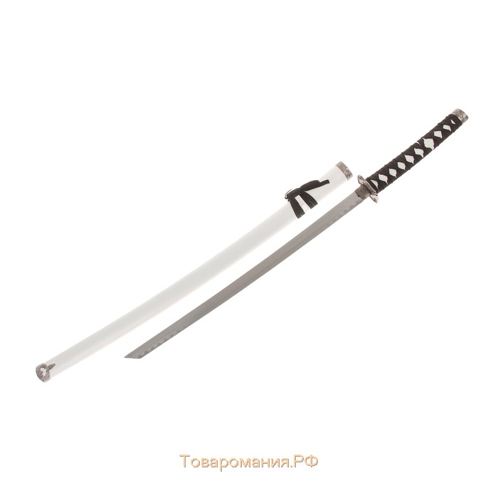 Сувенирное оружие «Катана Озэму», 78см, клинок 39 см, белые ножны