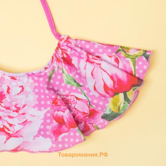 Купальник KAFTAN Little princess, рост 110-116 см (32), розовый