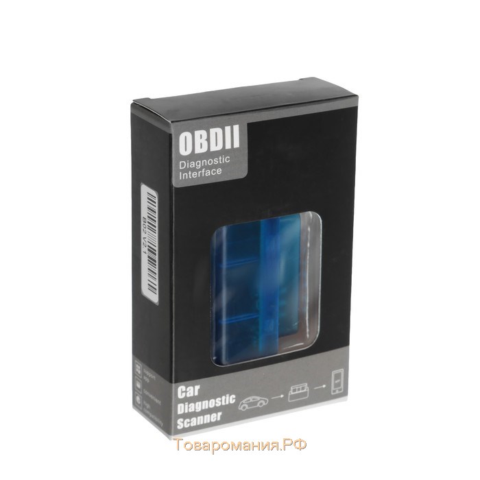 Адаптер для диагностики авто мини ELM327 OBD II, Bluetooth, версия 2.1