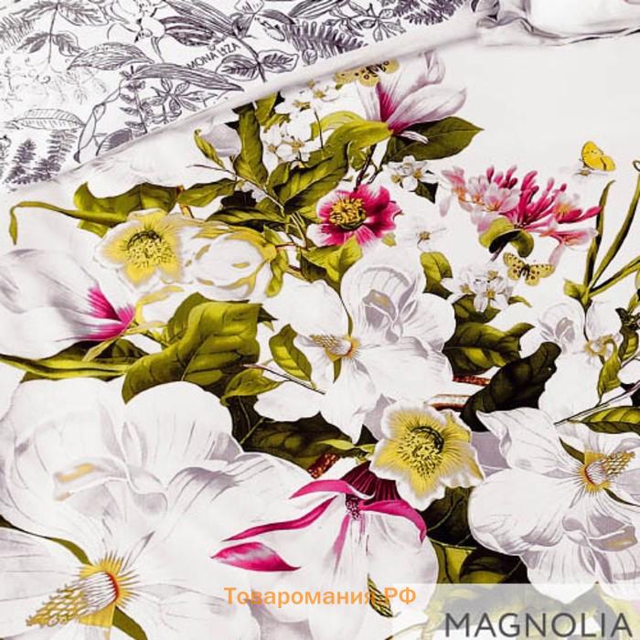 Постельное бельё 2 сп Magnolia, размер 215х240 см, 175х210 см, 50х70 см - 2 шт, 70х70 см - 2 шт