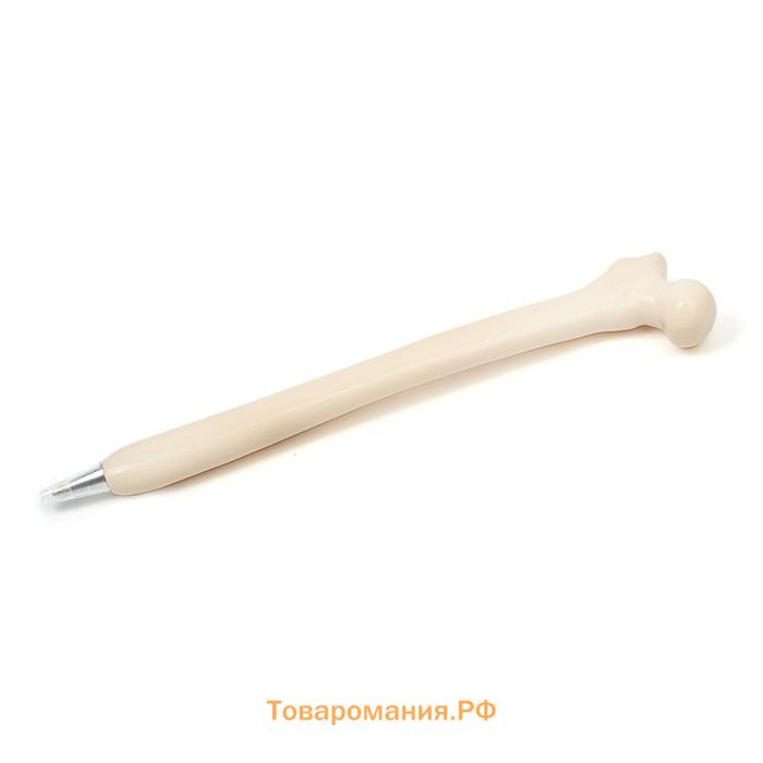 Ручка шариковая-прикол Calligrata "Кость", МИКС
