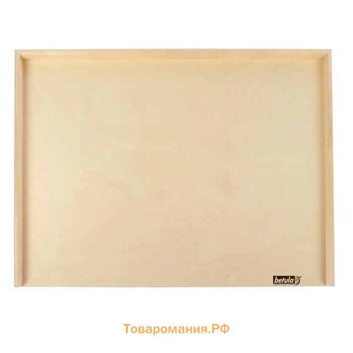 Доска для пельменей и пирогов с бортиком «Хозяюшка», 70×50×0,4 см