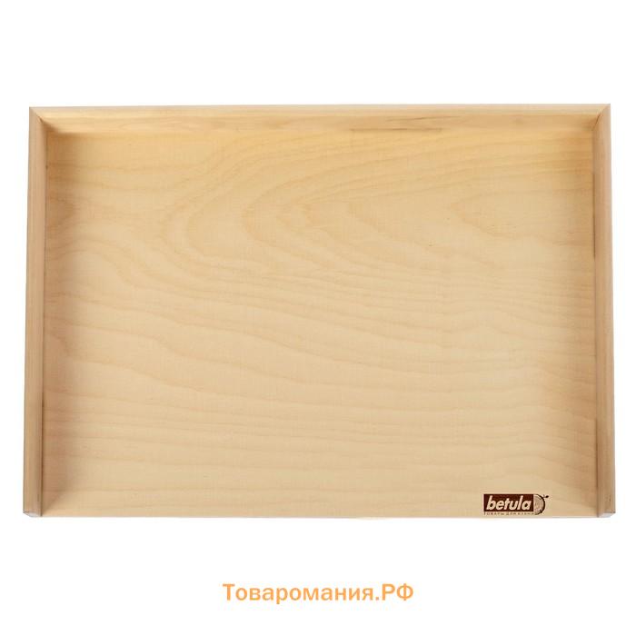 Доска для пельменей и пирогов с бортиком «Хозяюшка», 60×40×0,4 см