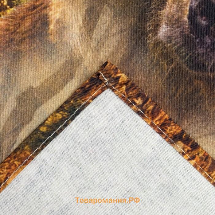 Полотенце  «Лес», 40×67 см, хлопок 100 %, саржа, 190 г/м²