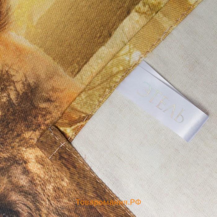 Полотенце  «Лес», 40×67 см, хлопок 100 %, саржа, 190 г/м²