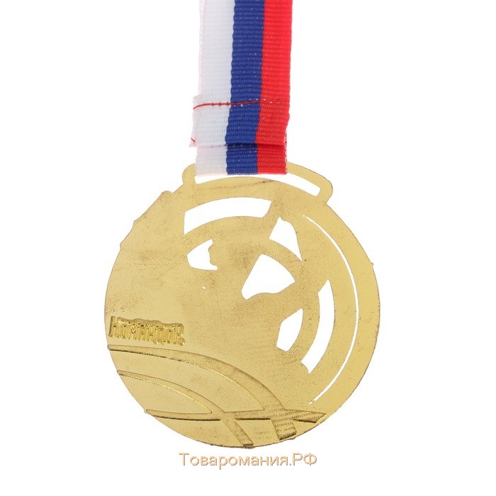 Медаль тематическая 142 «Гимнастика», d= 6 см. Цвет золото. С лентой