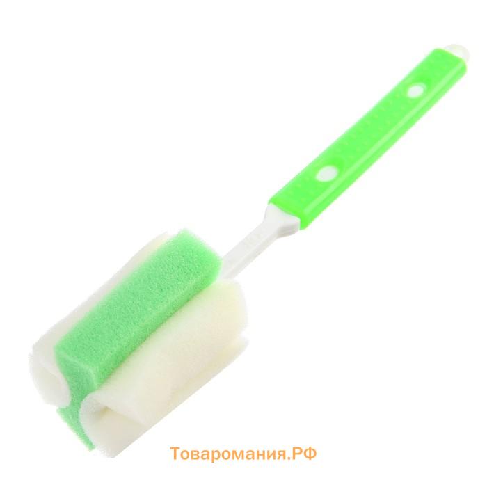 Набор ёршиков по уходу за детскими бутылочками Крошка Я, 5 предметов, МИКС