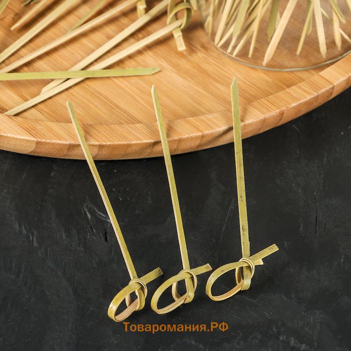 Шпажки для канапе, h=12 см, 100 шт., бамбук
