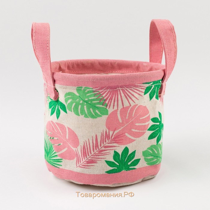 Текстильная корзинка Tropical dream, 14×12 см