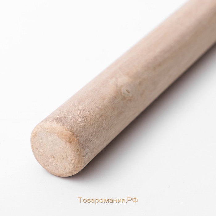 Скалка деревянная, 24 см, прямая