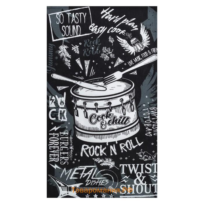 Кухонное полотенце «» Rock'n'roll, 35×60 см