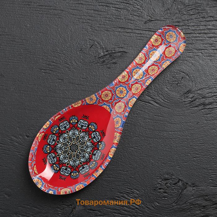 Подставка под ложку  «Крац», 21.5×7.5×1.4 см, стекло
