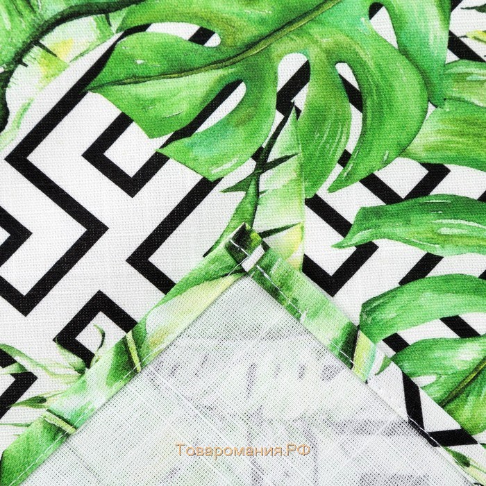 Скатерть  «Геометрия» 150×280 см, репс, пл. 130 г/м², 100% хлопок