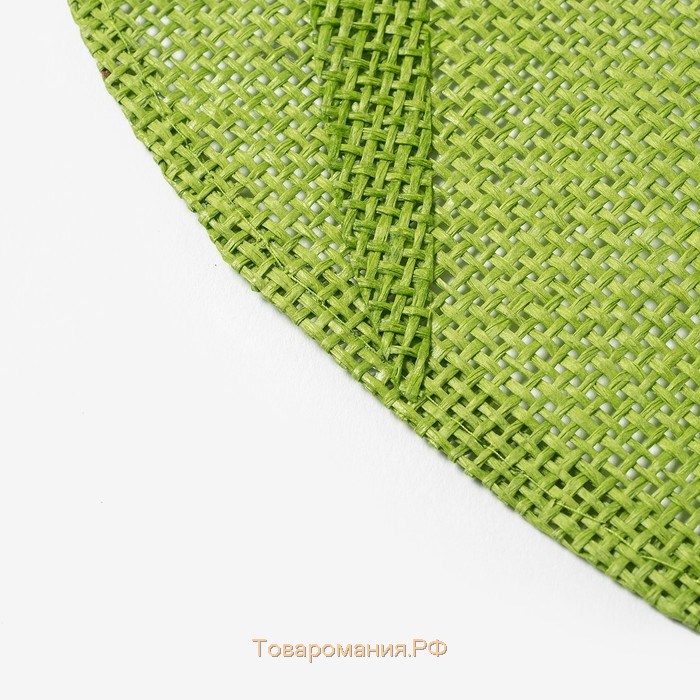 Салфетка сервировочная "Листочки", цв.зеленый, 30*45 см