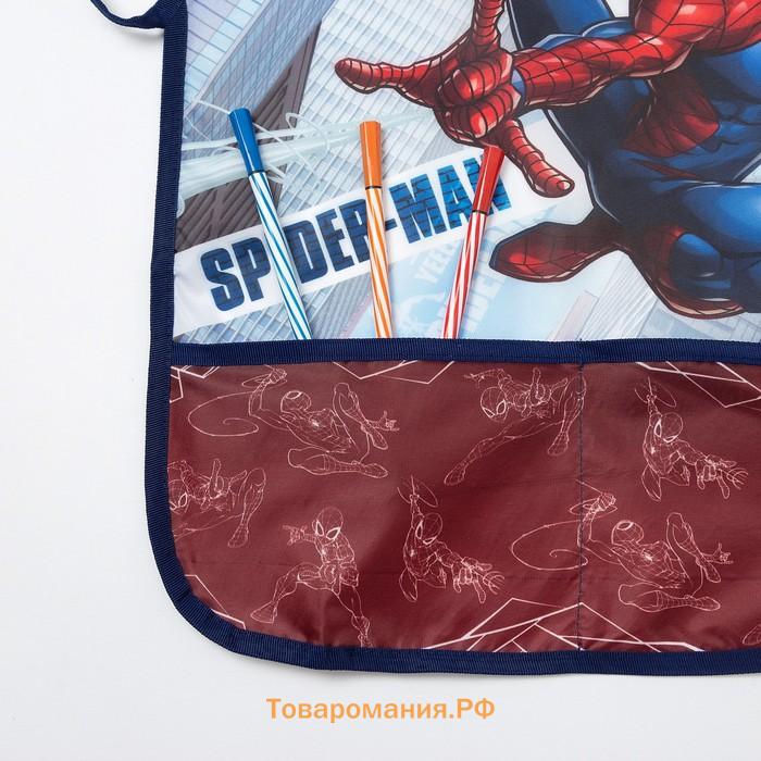 Фартук с нарукавниками детский «Человек-Паук», 49×39 см