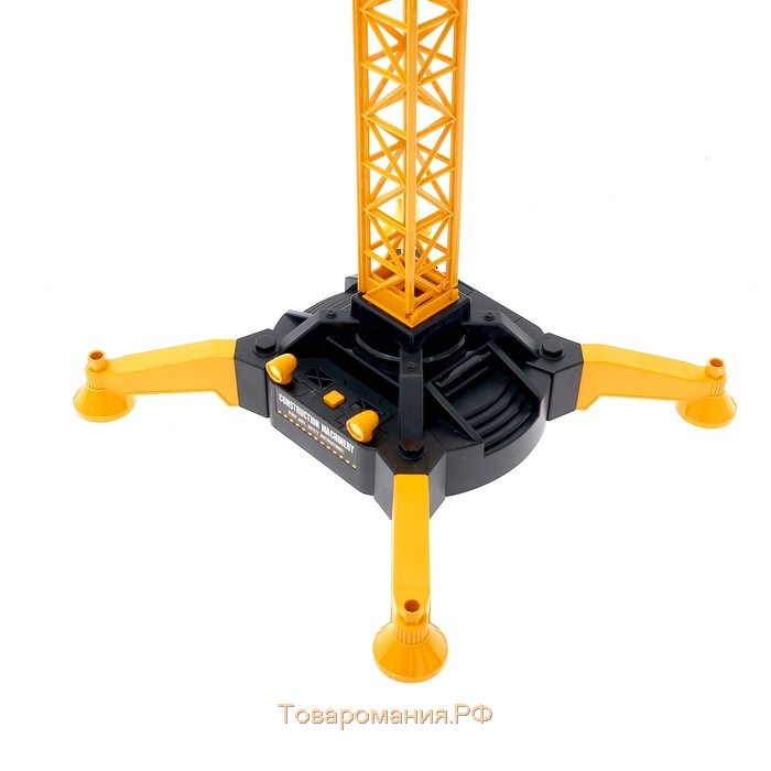 Кран «Стройка», дистанционное управление, высота 1,8 м
