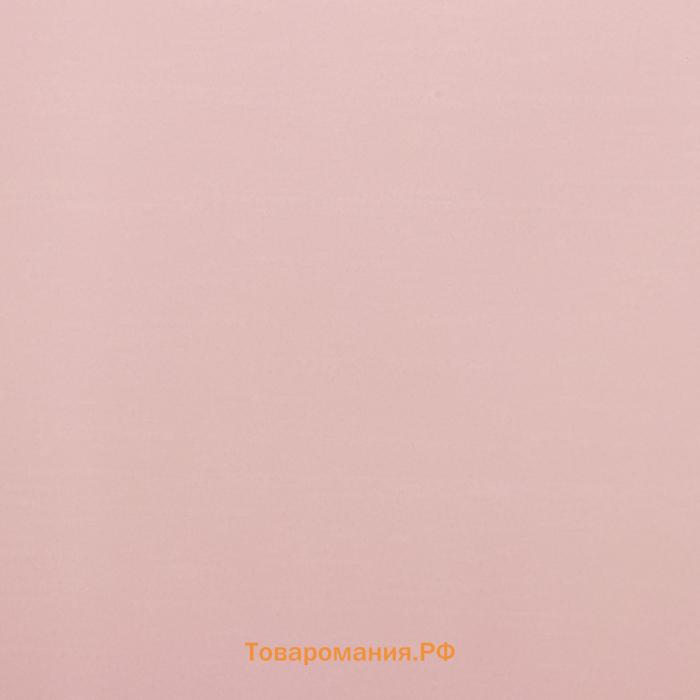 Пленка для цветов двухцветная, серо-розовый, 57 см × 10 м