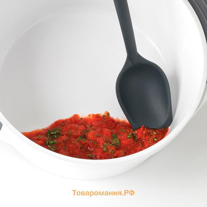 Сервировочная ложка-лопатка Brabantia, цвет винно-бордовый, 31.2 см