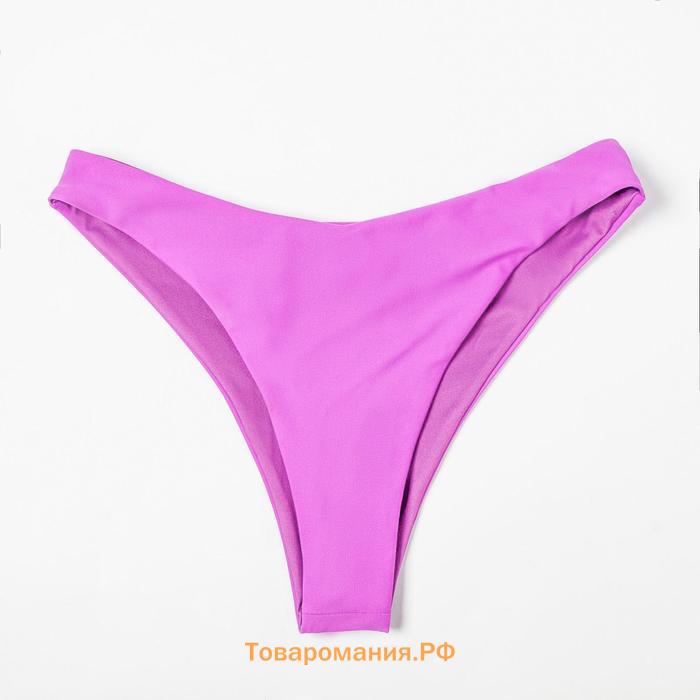 Плавки купальные женские MINAKU Summer time, размер 44, цвет сиреневый