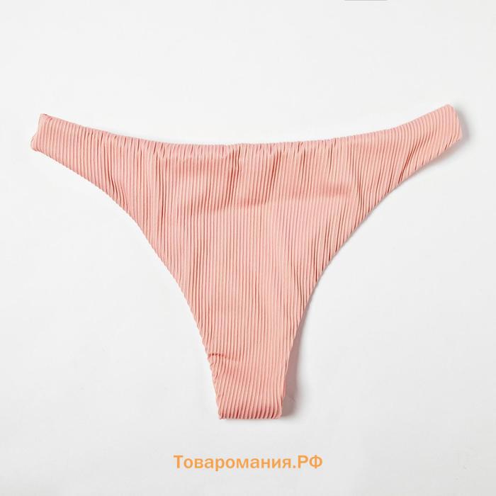Плавки купальные женские MINAKU Summer time, размер 48, цвет пудра