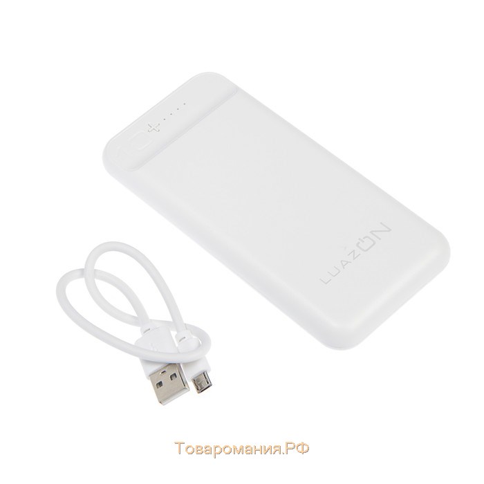 Внешний аккумулятор PB-29, Li-Pol, 10000 мАч, 2 USB, Type-C, microUSB, 2.1 A/1 A