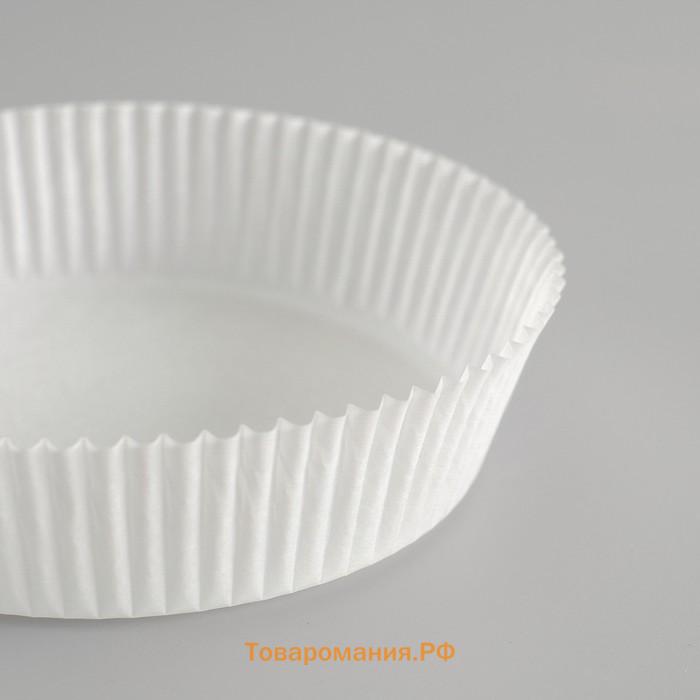 Форма для выпечки белая, 9×2.5 см