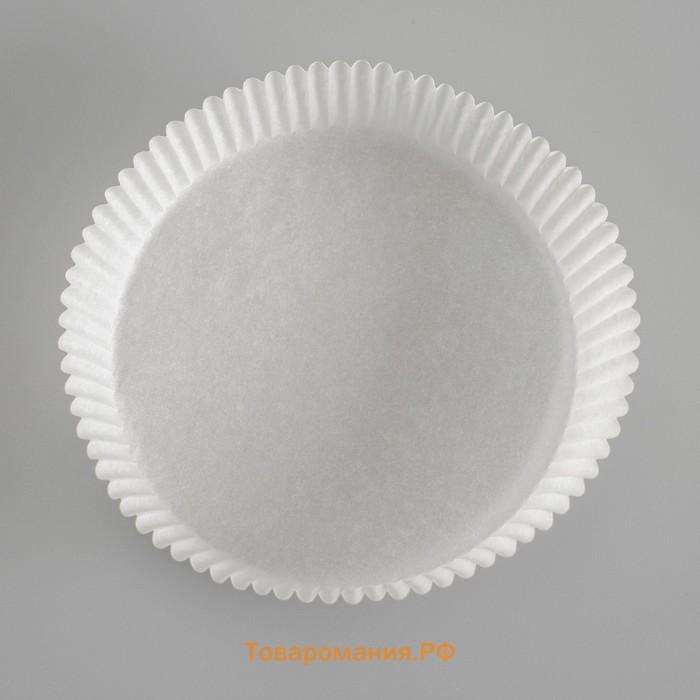 Форма для выпечки белая, 9×2.5 см