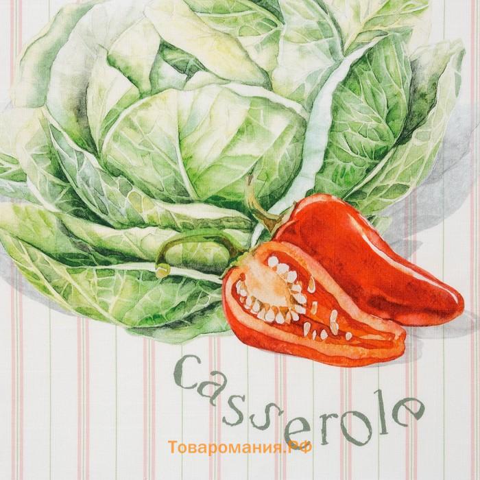 Полотенце "" Vegetable 40х73 см, 100% хлопок, репс 210 г/м2