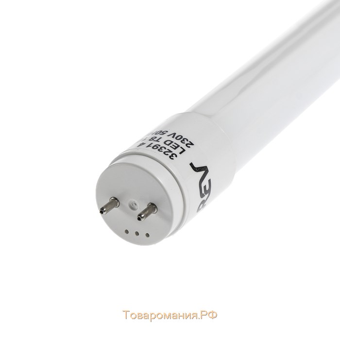 Лампа светодиодная REV LED, Т8, G13, 10 Вт, 6500 К, 600 мм, холодный свет