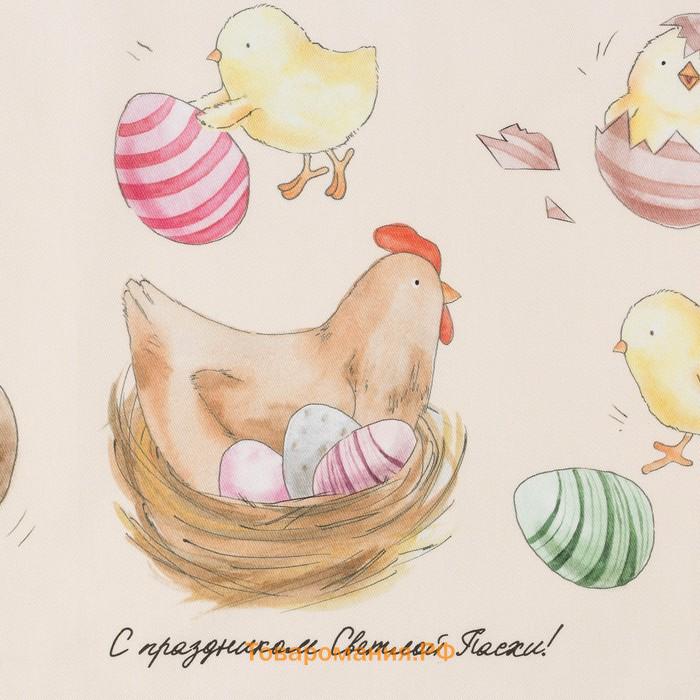 Дорожка на стол  «Светлой пасхи» 30×70 см, 100% хлопок, саржа 190 г/м²