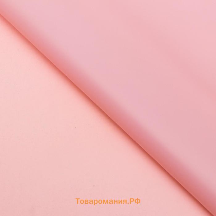 Пленка для цветов «Золотая полоса», чайная роза, 56×56 см