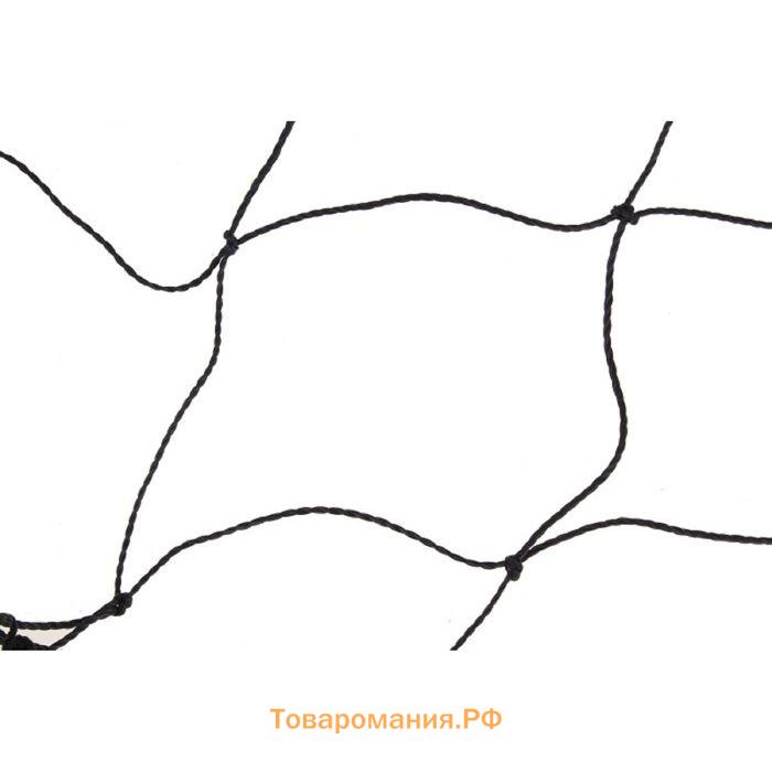 Сетка волейбольная ONLYTOP, с тросом, нить 2,9 мм, 9,5х1 м