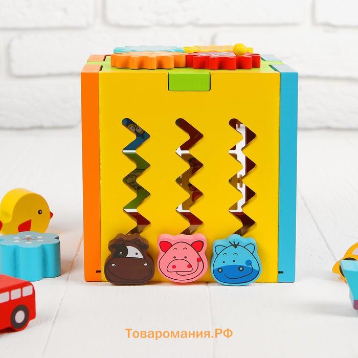 Бизиборд «Цветной»