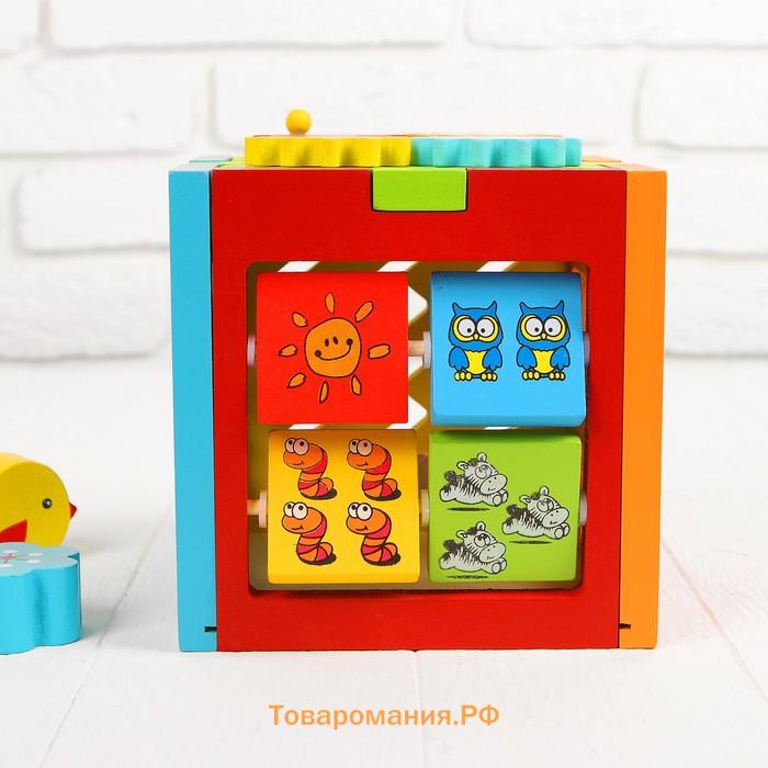 Бизиборд «Цветной»
