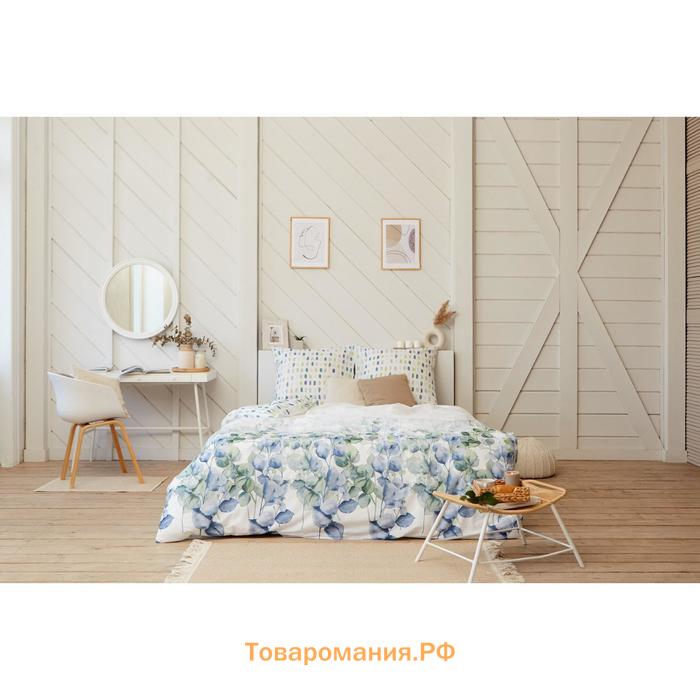 Постельное бельё «» Дуэт Eucalyptus 143х215 см - 2 шт, 220х240 см, 70х70 см - 2 шт