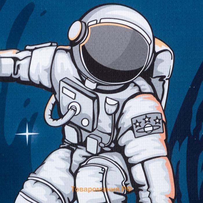 Полотенце пляжное «» Space surfer, 70×140 см, 100% хлопок, 160 г/м²