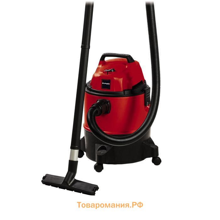 Пылесос строительный Einhell TC-VC 1825, 1250 Вт, пласт бак 25 л, 250 мм, d=36 мм