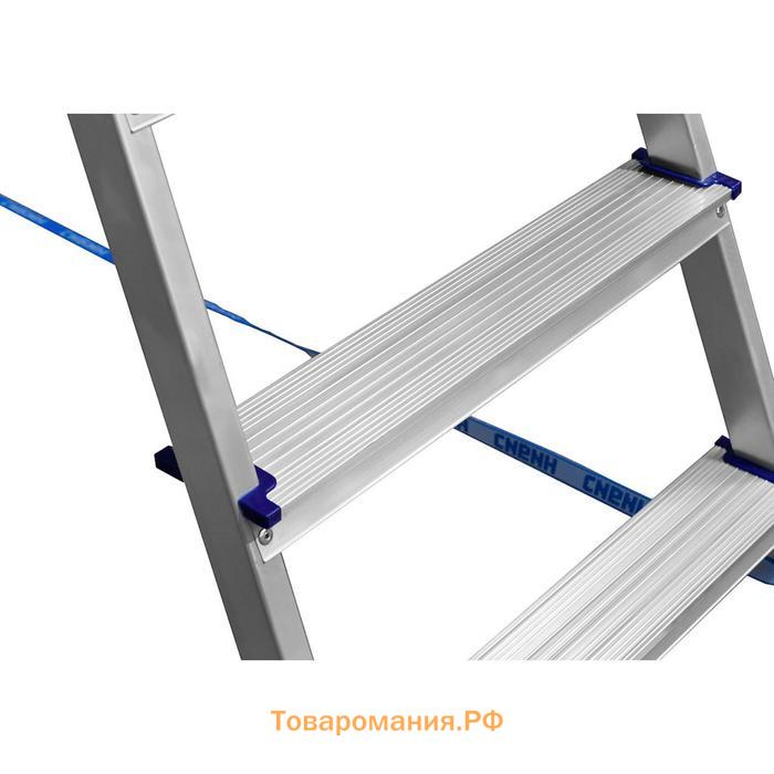 Стремянка "СИБИН" 38801-10, алюминиевая, 208 см, 10 ступеней